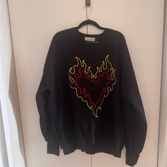 Revolve The Laundry Room Burn Heart Jumper - Picture 2 of 4